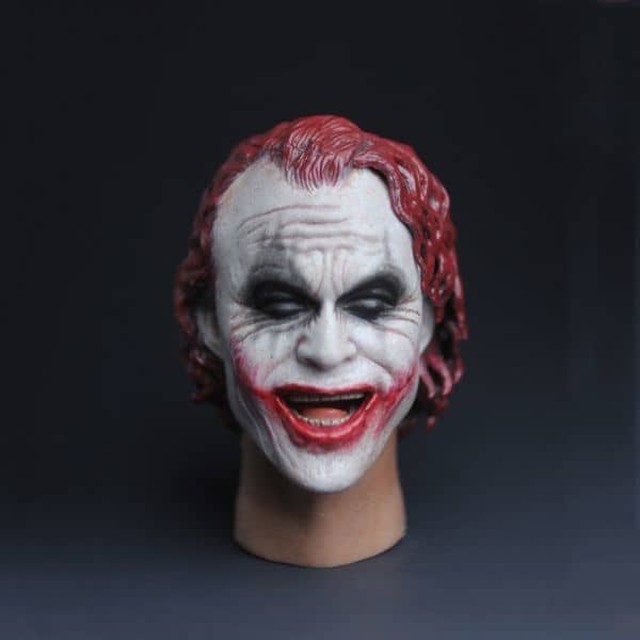 1 6 バットマン ジョーカー 赤髪ピエロ 男性フィギュア用ヘッド フィギュアモール 1 6カスタムフィギュア通販サイト
