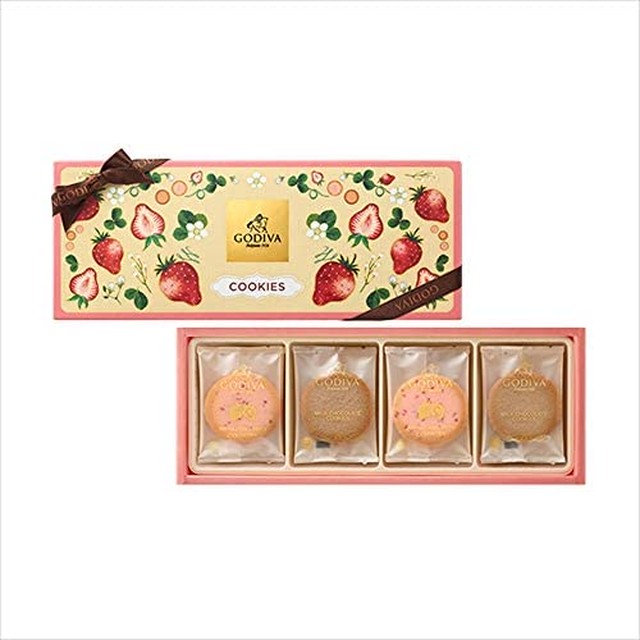 Jpcs ホワイトデー お返し 人気 2021 公式 ゴディバ Godiva あまおう苺クッキー アソートメント 8枚入 Az Japan Classic Store