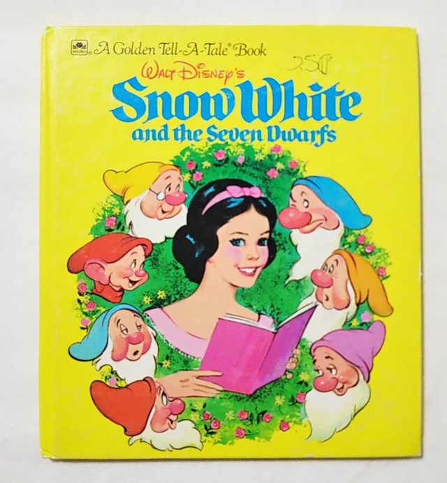 Snow White 白雪姫 洋書絵本 ミニ絵本 1991年 ゴールデン ディズニー ヴィンテージ Linus Blanket