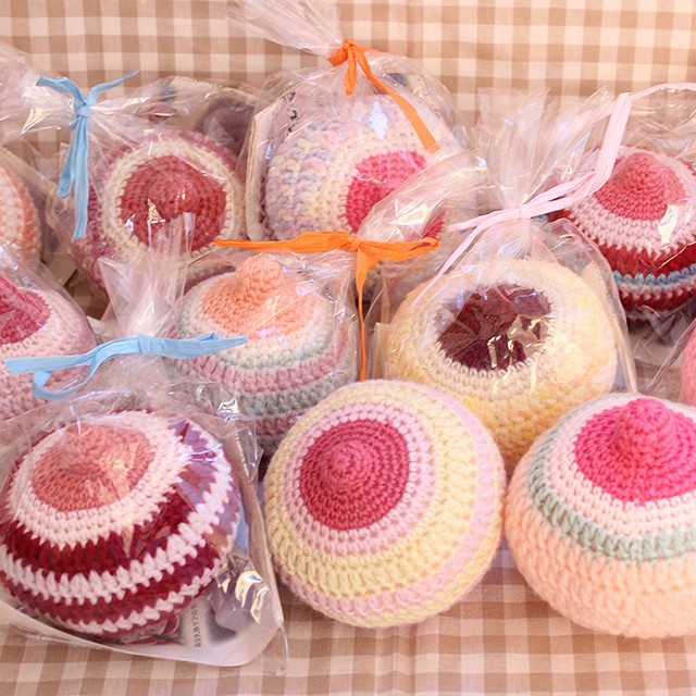 あむあむおっぴ バラエティカラー 毛糸のおっぱいプロジェクト