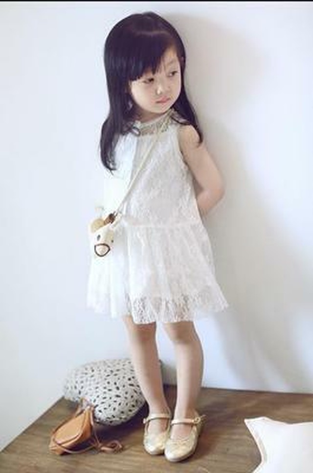 韓国子供服 ワンピース レース キッズ 春 夏商品 おでかけ Kobebaby