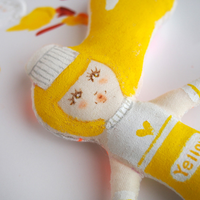 No 5 絵の具 黄 つくる