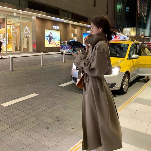 thin long coat