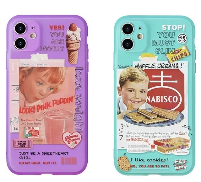 送料無料 アメリカン レトロ ネオン クリア Iphone スマホケース お洒落 キュート 可愛い 大人 Kt 0214 Hamar