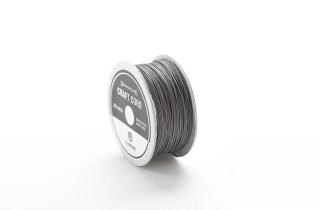 WAX CORD/ CHARCOAL GREY/ 0.5㎜ /30meter