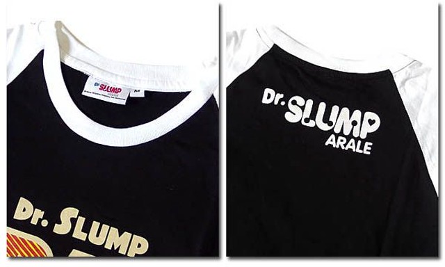 長袖 Tシャツ カットソー トップス メンズファッション 誰もが知ってる 懐かしい アニメ Drスランプ アラレちゃん イラスト 可愛い Arale ラグラン ロンt 逆輸入 プリント ロゴプリント 可愛いい オシャレ スリーブ長袖 正規ライセンス 並行輸入商品 んちゃ 1004