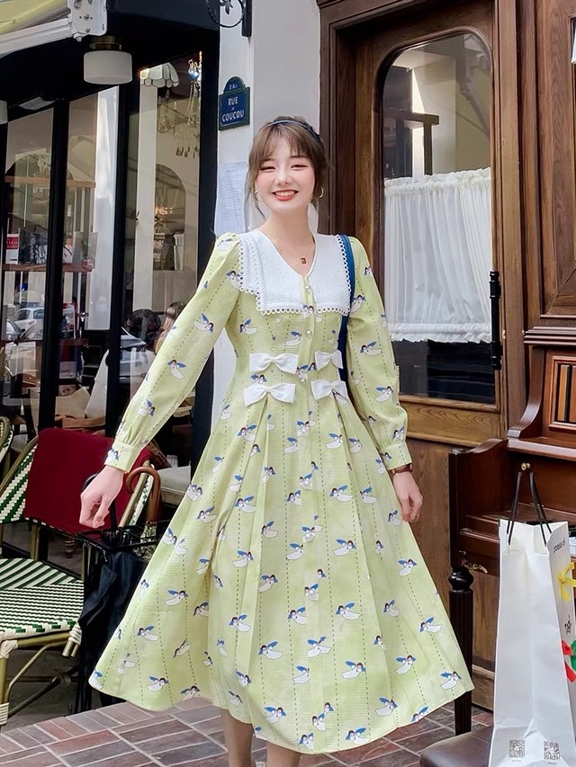 みどり ワンピース Xl Loveysmileshop