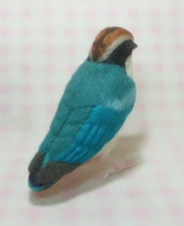 受注作成品 ヤイロチョウ 八色鳥 野鳥 リアルサイズ 羊毛フィギュア 野鳥 1 1サイズ 羊毛フェルト 工房 小鳥屋さん 受注作成品 ヤイロチョウ 八色鳥 野鳥 リアルサイズ 羊毛フィギュア 野鳥 1 1サイズ 羊毛フェルト 工房 小鳥屋さん