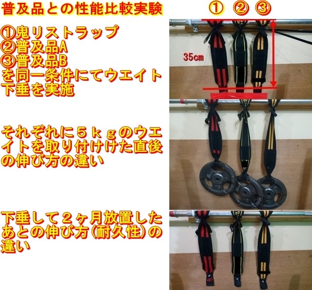 武器屋 鬼リストラップ60cmipf公認 赤 青 緑 アームレスリング器具 パワーリフティング用品マジョレンコ製作所日本正規輸入代理店