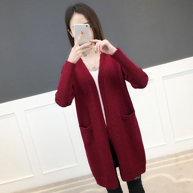トップス カーディガン ロングカーディガン 長袖 無地 ゆったり 着痩せ 体型カバー 大人可愛い カジュアル きれいめ 秋 冬 お出かけ デート 女子会 ブラウン ワインレッド グリーン ブラック ピンク カジュアル 代 30代 40代 アラサー アラフォー S M L Xl At490