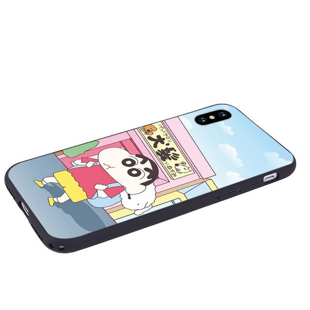 iphoneケース クレヨンしんちゃん キャラクター 散歩のしんちゃん アイフォンカバー yukicase powered by base