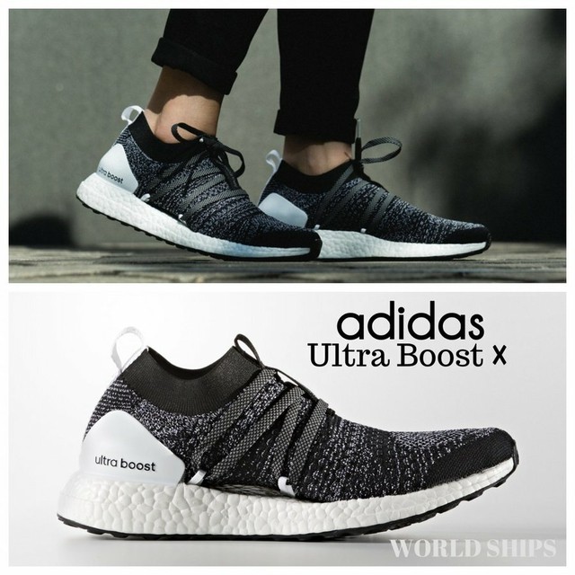 ウルトラブースト By ステラ マッカートニー アディダス スニーカー Adidas By Stella Mccartney Ultra Boost X Trainers Black White 海外限定 正規品 Adidas 96 World Ships