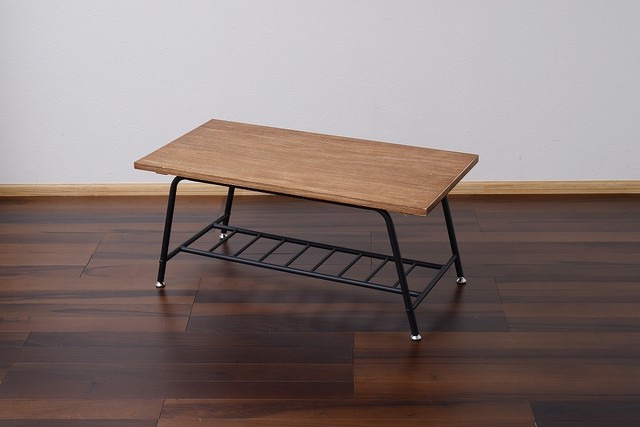 Antique Process Low Table / アンティークスタイル アンティーク加工 ローテーブル
