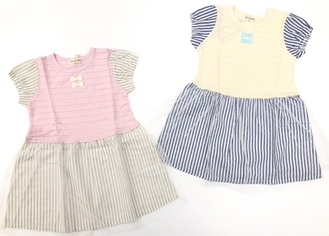 送料無料 スペシャルセール品 夏物 キッズ カットソー ワンピース 綿100 即納品 Kidsbird かわいいベビー服 キッズウェア 子供服 専門店