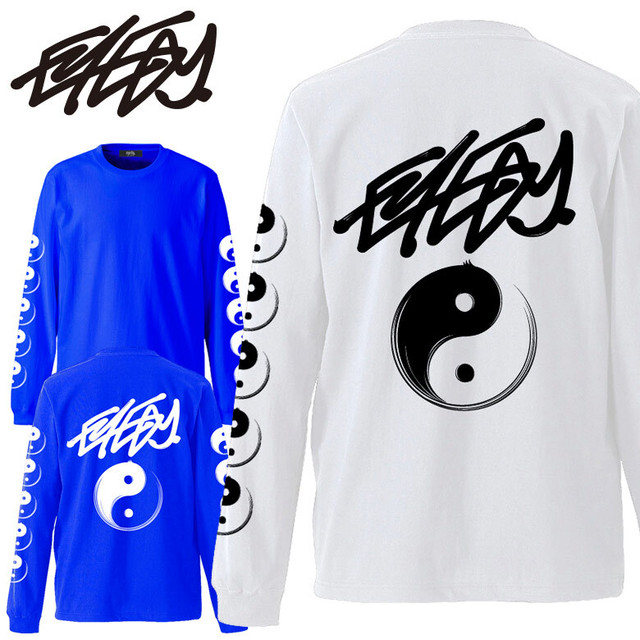 Eye Ltm061 Eyedy アイディー 大きいサイズ メンズ ロングtシャツ ロンt Yin Yang 陰陽 ブランド M L Xl Xxl Xxxl セレクトショップ P C H