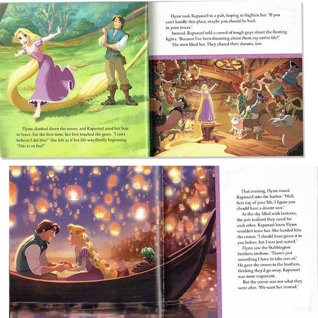 Cd付き ラプンツェル リトルマーメイド などディズニープリンセス映画 絵本セット 英語絵本の わんこ英語books