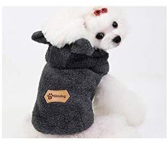 かわいい 犬服 冬用 ドッグウェア ペット服 ふわふわ 小型犬 中型犬 ウサギ形 フード付き Mondoluce Shops