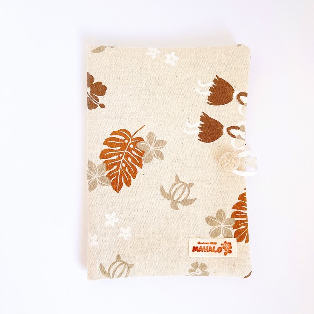母子手帳 通帳 お薬手帳対応マルチケース ハワイアン Mahalo