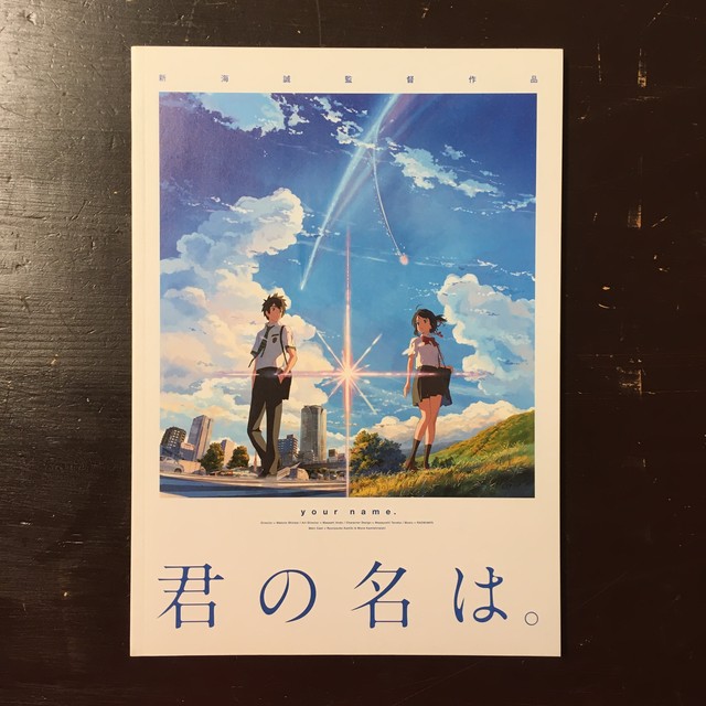 映画パンフレット 新海誠 君の名は ながいひる