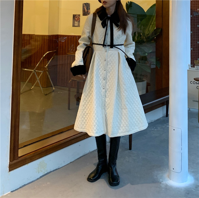 フレンチキルティングワンピース【french quilting one-piece】