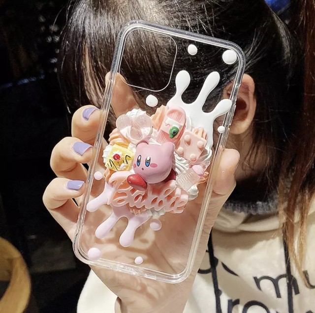 お取り寄せ商品 スマホケース Iphoneケース デコレーション 原宿 ゆめかわいい キャラクター マカロン Candy Melts