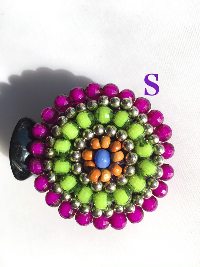 ヘアクリップ ヘアアクセサリー ビーズクリップ クリップ 髪留め エスニックファッション アジアンファッション アフリカン ファッション アジアン雑貨no 26 アジアン雑貨 Asian Mrk