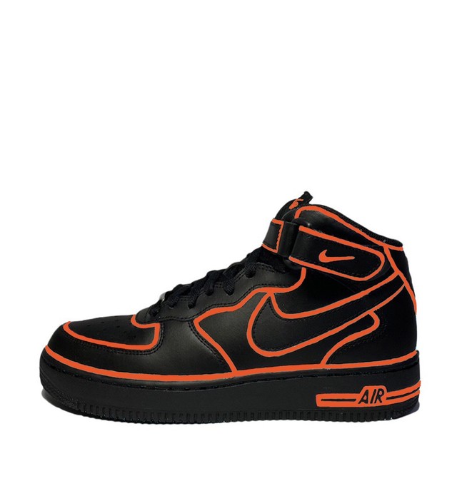 AF1 MID BLACK「TRON Carrot」