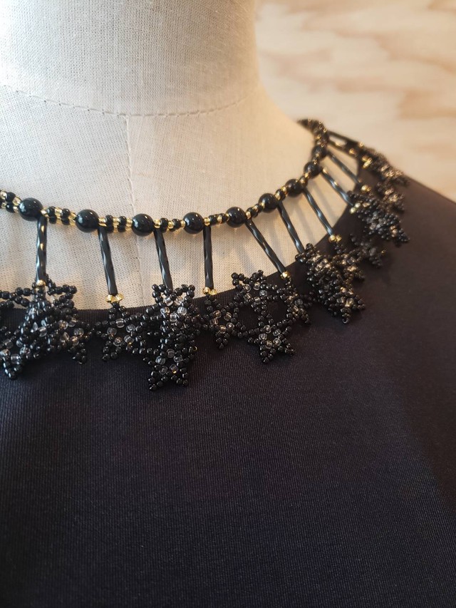 つけ襟風ネックレス Mon collier