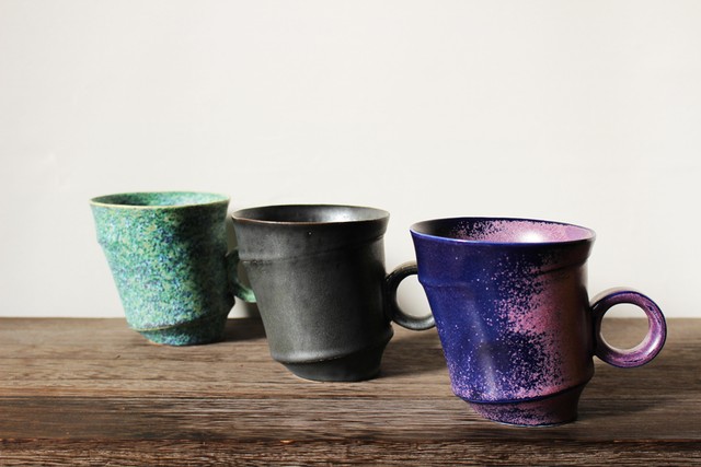 無骨さと美しいフォルム持ち合わせた 陶芸作家 古賀崇洋 Mug Cup マグカップ Ver 02 Blk Non Title Tokyo