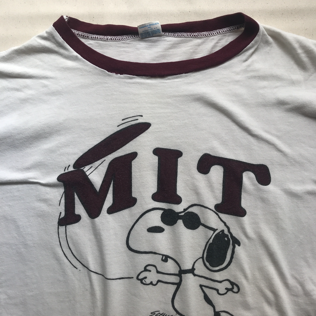 70年代 チャンピオン スヌーピー リンガー Tシャツ Ramble