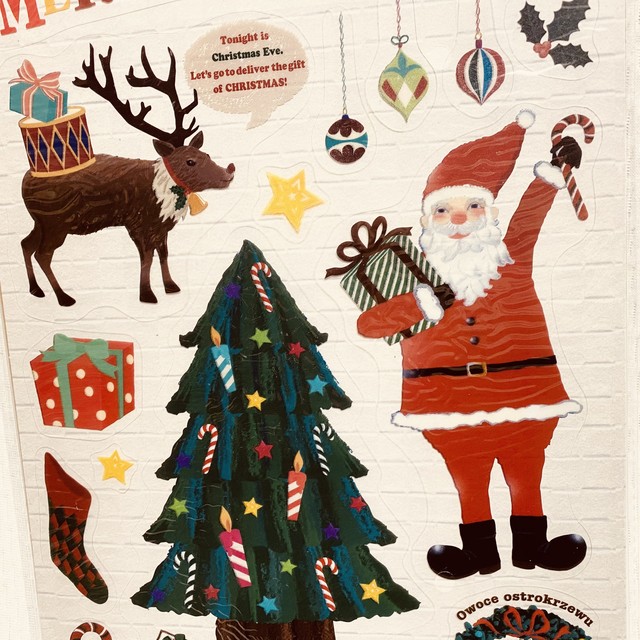 ウォールステッカー クリスマス 壁 壁紙に クリスマス雑貨 インテリア Xmasディスプレイ リビング トイレデコレーション サンタクロース ツリー トナカイ メリークリスマス プレゼント 貼る サンタの家わあす