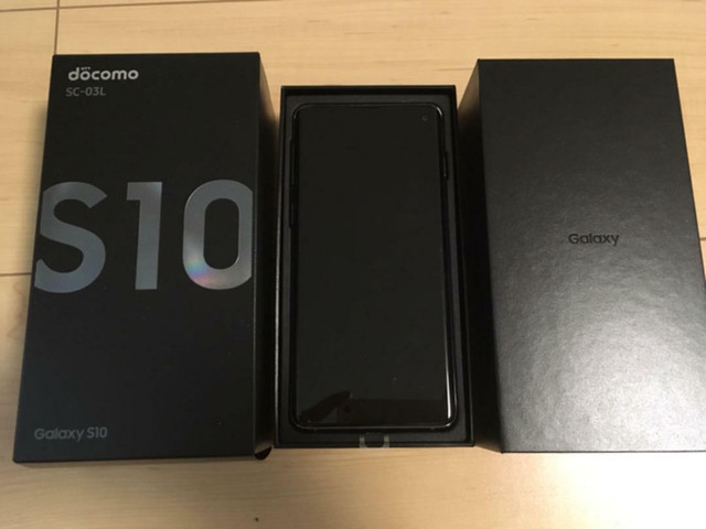 Simフリー Galaxy S10 新品 ブラック 白ロム販売