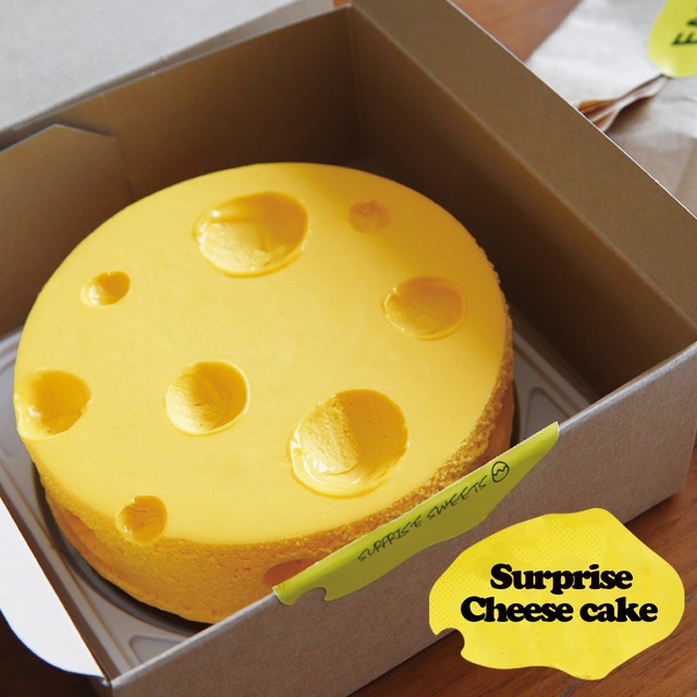 Fakesurprisesweets チーズケーキ エッグタルト そっくりスイーツのお店