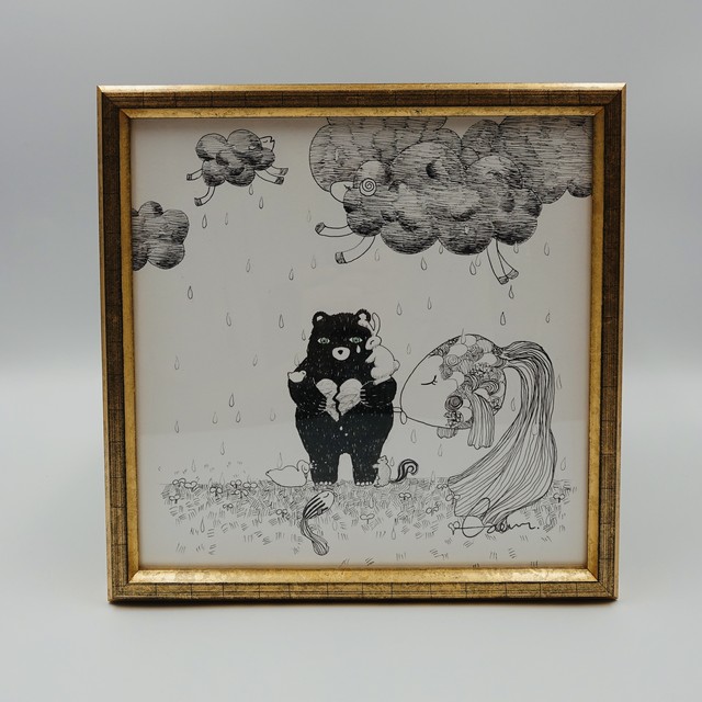 キムガウン 作品「 You are my Gift(I'm here with you)」