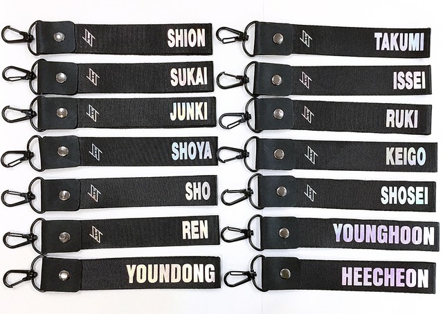 Produce101japan Jo1 日プ ネームストラップ キラキラ韓流商店