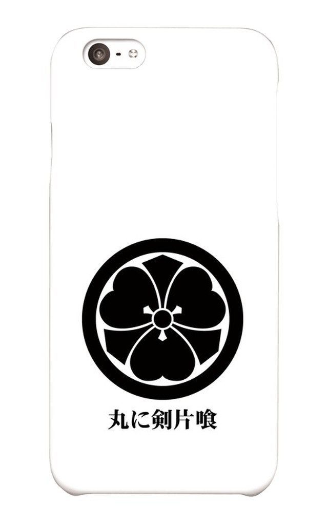 Iphone6 6s用スマホケース 丸に剣片喰 家紋堂 Japanese Family Crest