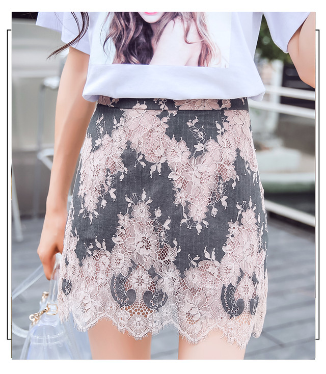 Ladyレースミニスカ Ricaroom