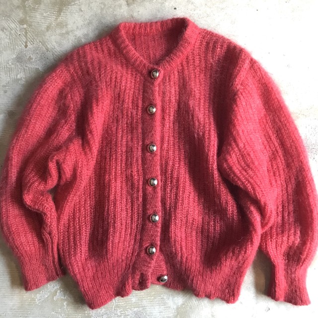 Sold Out モヘアニットカーディガン Used Birthday Party