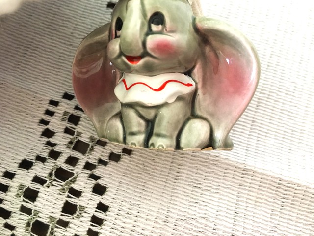 レトロミッキーと仲間たち 陶器 置物 ビンテージ レトロ雑貨 チェリッシュ