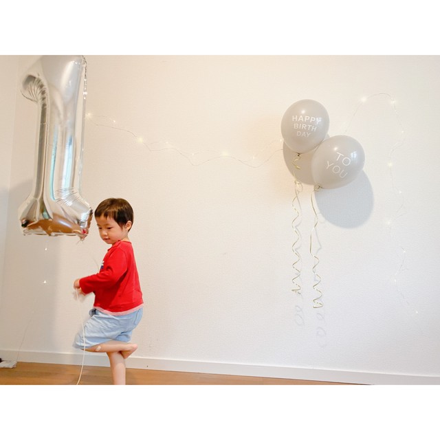 即納 セット Bigサイズ ナンバーバルーン Happy Birthday To You バルーン シンプル おしゃれ 誕生日飾り付け 女の子バースデー 男の子バースデー デコレーション Papa S Balloon