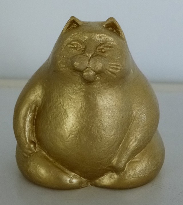 でぶねこ 文鎮 阿部鉄太郎 Debuneko Paperweight Tetsutaro Abe Artspace Mur