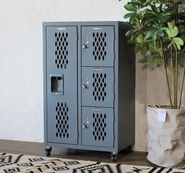 Rald Locker Cabinet / Blue アメリカンインダストリアルスタイル