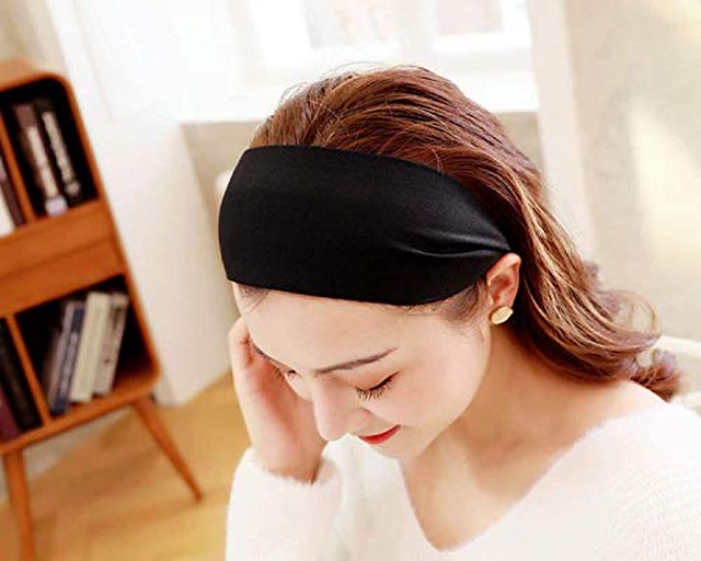 Jpcs カチューシャ レディース 幅広 痛くない やわらか ワイド パーティー ヘアアクセサリー ヘアバンド シンプル ブラック Az Japan Classic Store