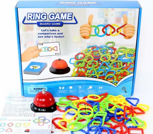 パーティーゲーム Ring Game 対戦ゲーム おもしろ ゲーム 子供 大人 家族ゲーム 友人 楽しい 卓上ゲーム おもちゃ ボードゲーム Sirius