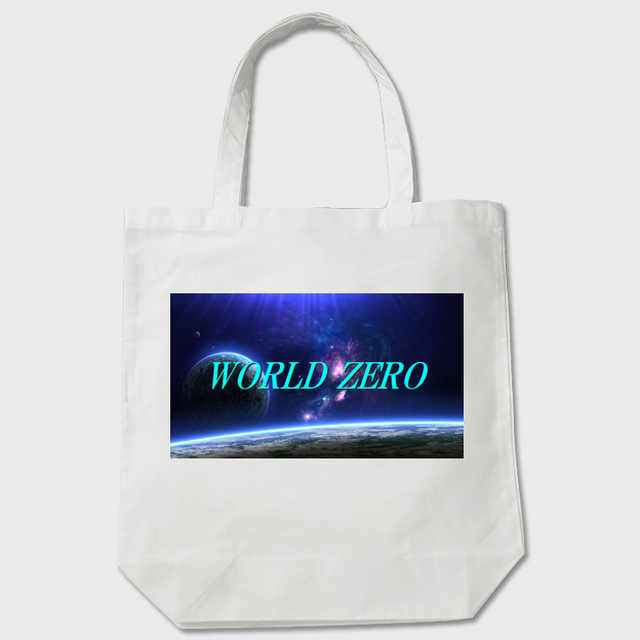 World Zero ロゴ入りトートバック World Zero Top Website