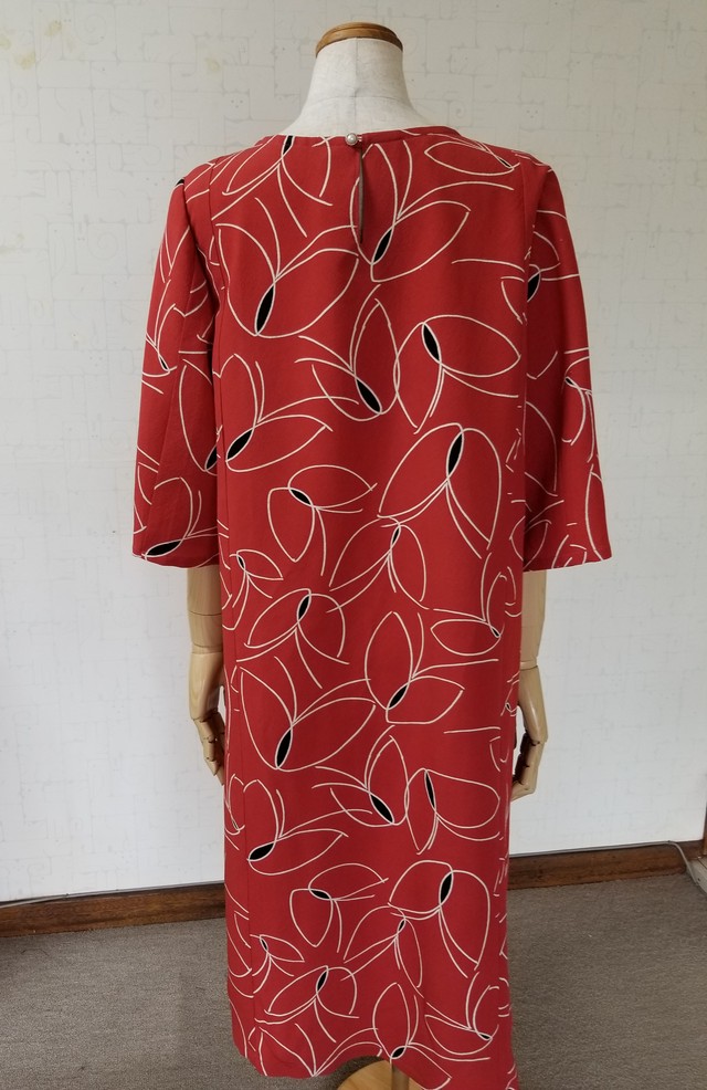 着物リメイク ピンタックワンピース Sakiorihiro