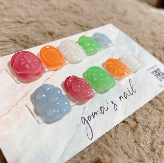 サクマドロップス ネイル Goma S Nail