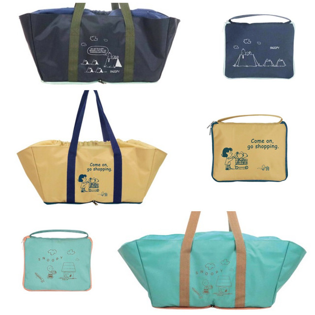 秋冬新作 スヌーピー レジカゴバッグ エコバッグ チャーリーブラウン Whatsupkobe