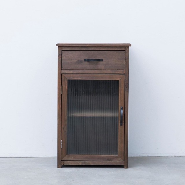 Clásico Glass Cabinet / アンティークスタイル 木製 ガラスキャビネット
