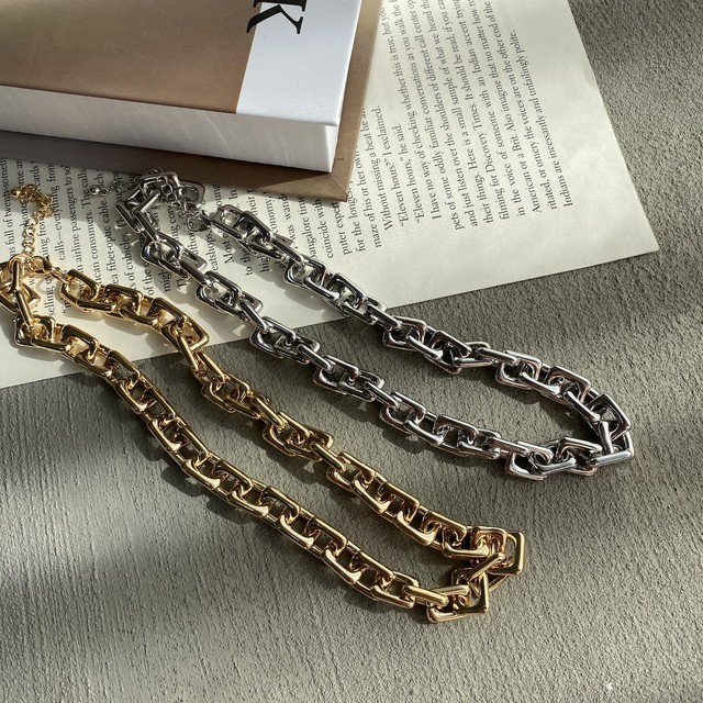 chain necklace(2/9na-1)※即納品 goldラスト1点